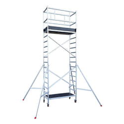 Echafaudage Expert Pro - 2 plans x 16 échelons - 5,65m - Hailo