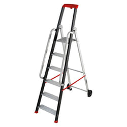 Escabeau 6 marches - Hauteur max. de travail 3.35m - 8846-411