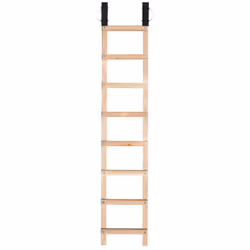 Extension échelle plate de toit en bois pour couvreur 2m Hailo Safety Roof