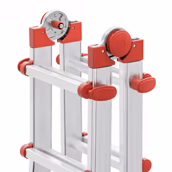 Hailo M80 Echelle coulissante Argent