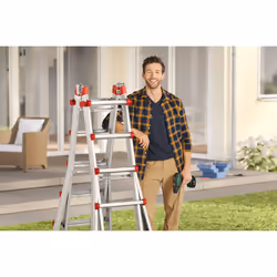 Hailo M80 Echelle coulissante Argent - Vue supplémentaire 6