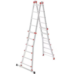 Chelle télescopique multifonction M80 – 4 x 6 échelons - 6,75M - Hailo