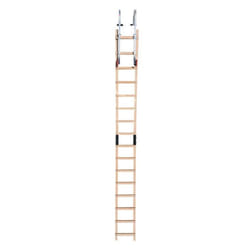 Echelle plate de toit en bois HAILO Safety Roof - 4m - Charge maximale 150 kg