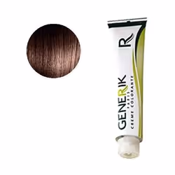 Coloration - GENERIK - N°4.4 Châtain - Sans ammoniaque - 100 ML - Crème