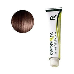 Coloration - GENERIK - N°4.4 Châtain - Sans ammoniaque - 100 ML - Crème