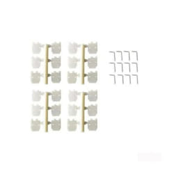 Charnières Plates 11,2x11,2mm RC - Jamara