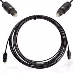 Cable optique Audio Numérique Cordon 5m Toslink