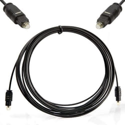 Cable optique Audio Numérique Cordon 5m Toslink