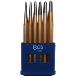 Bgs Technic - Jeu de 6 pointeaux 3, 4, 5, 6, 7 et 8 mm