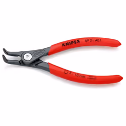 Pince coudée Knipex à circlips extérieurs 3-10 Pince de précision coudée à 90 pour circlips extérieurs. Pointes rapportées en ...