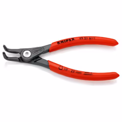 Pince coudée Knipex à circlips extérieurs de 10 à 25 Pince de précision coudée à 90 pour circlips extérieurs. Pointes rapport ...