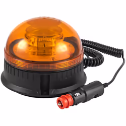 Gyrophare LED 12/24V avec embase magnétique. Fonctions: clignotant / double flash / rotation. Modèle avec fixation magnétique ...