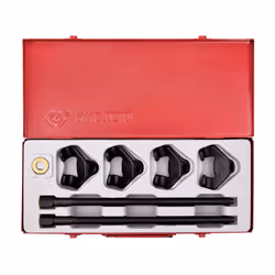 Coffret de compresseurs de ressort d'amortisseurs (445x183x50) Mâchoires forgées en acier SCM435 Carré hexagonal d'entraîneme ...