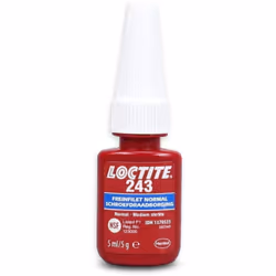 Description générale LOCTITE 243 est un frein filet universel de résistance moyenne, conçu pour sécuriser tous les assemblage ...