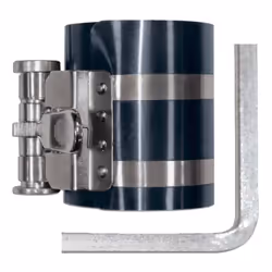 Collier à segments FACOM Pour diamètres entre 55 et 110 mm Hauteur de bande : 76 mm Utilisable aussi sur des pistons ayant de ...