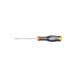 Tournevis PHILIPS FACOM lame ronde Cruciforme PH n 0 x 75 - Lame cylindrique permettant l'accès dans les puits. - Matière du  ...