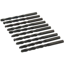 Silverline - Foret metal, meches cylindriques a metaux hss lamines - foretshss : 10 x 7 mm