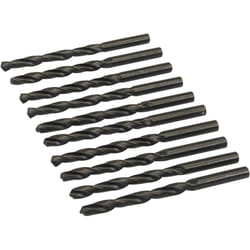 Silverline - Foret metal, meches cylindriques a metaux hss lamines - foretshss : 10 x 8 mm