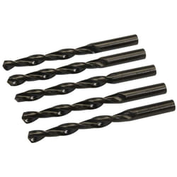 Silverline - Foret metal, meches cylindriques a metaux hss lamines - foretshss : 5 x 10.5 mm
