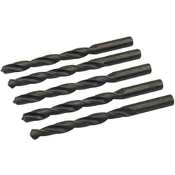 Silverline - Foret metal, meches cylindriques a metaux hss lamines - foretshss : 5 x 11 mm