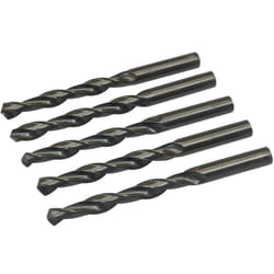 Silverline - Foret metal, meches cylindriques a metaux hss lamines - foretshss : 5 x 12 mm