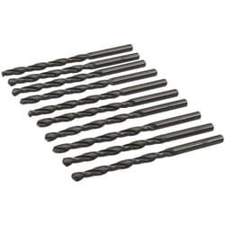 Silverline - Foret metal, meches cylindriques a metaux hss lamines - foretshss : 10 x 4.8 mm