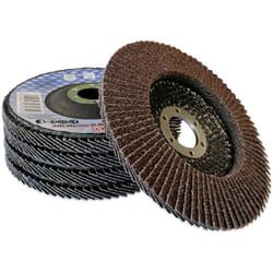 Bgs Technic - Disque a lamelle diametre 125 (lot de 5) - choisissezici : grain 60