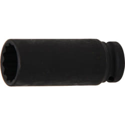 Bgs Technic - Douilles profondes impact a choc 12 pans longues 1/2 - choisissezici : 12 pans longue 24 mm