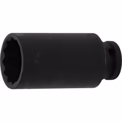 DOUILLE BGS A IMPACT CARRE 1/2 DOUILLE A CHOC 12 PANS Longue Taille : 30 mm Longueur : 85 mm En acier chrome molybdène Traite ...