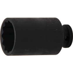 Douilles profondes Bgs Technic impact a choc 12 pans longues 1/2 - choisissezici : 12 pans longue 35 mm