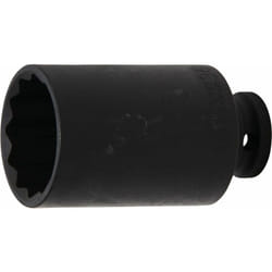Douilles profondes Bgs Technic impact a choc 12 pans longues 1/2 - choisissezici : 12 pans longue 36 mm