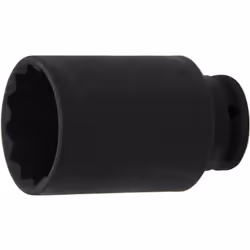 DOUILLE BGS A IMPACT CARRE 1/2 DOUILLE A CHOC 12 PANS Longue Taille : 46 mm Longueur : 100 mm En acier chrome molybdène Trait ...