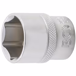 Douille BGS Technic 6 Pans Pro Torque® Carré d'entrainement 1/2 (12,7 mm) Fabriqué en acier chrome vanadium Traitement de sur ...