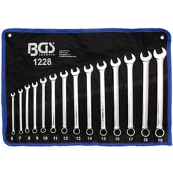 Cles mixtes bgs technic pro tres longues de 6 à 32 detail, trousses - choisissezici : trousse de 14 clés