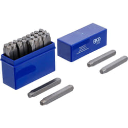 Bgs Technic - Bgs lettres a frapper jeu de 27 lettres - choisissezici : 06 mm