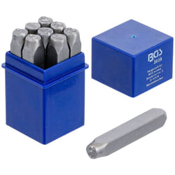 Bgs Technic - Bgs chiffres a frapper jeu de 9 chiffres - choisissezici : 08 mm