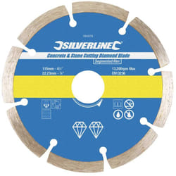 Disque diamant a jante segmentee - choisissezici : Ø 115 mm