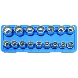 Bgs douilles 12 pans de carre 1/2 - dtail : jeu de 8 à 24 mm