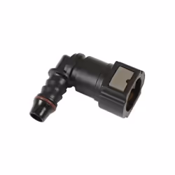 Raccord de carburant coudé 9.89 mm x 8 mm - 3 pièces Jeu de 3 connecteurs rapides angulaires pour conduites de carburant perm ...