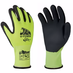 Gants de travail U-POWER, Modèle Flex TAILLE 10 = XL Gant de sécurité résistant à l'abrasion, contre les risques mécaniques e ...