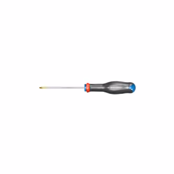 Tournevis POZIDRIV FACOM lame ronde Cruciforme PZ n 2 x 125 - Lame cylindrique permettant l'accès dans les puits. - Matière d ...