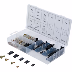Bgs Technic - Vis a tole et agrafes de carrosserie, clips-ecrous u assortis