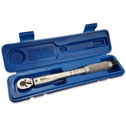 Clé dynamométrique BGS 1/4 De 5 à 25 Nm Longueur 280 mm Cliquet réversible Déclenchement et réarmement automatiques Grande pr ...