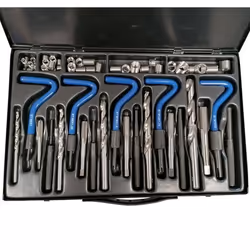 Assortiment de filets rapportés type Helicoil BGS Technic - M6x100 à M14x200 - 60 pièces