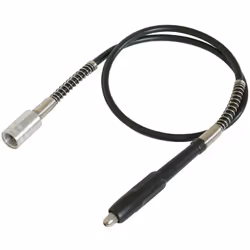 Rallonge d'arbre flexible Pour outil rotatif pour GMC , Dremel ou Silverline, etc ... Longueur : 1070 mm Poignée prés pour un ...