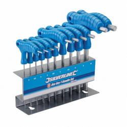 Silverline - Cles males 6 pans allen btr metriques poignee t