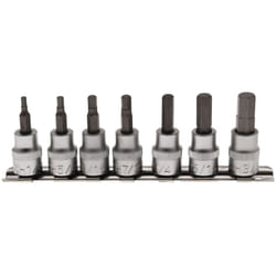 Embouts males bgs technic carre 3/8 cotes imperiales chrome vanadium