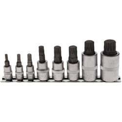 Embouts bgs a denture multiple xzn spline m4-m5-m6 m8-m10-m12 m14-m16