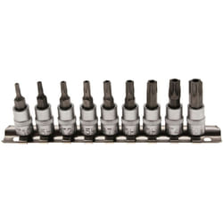 Bgs Technic - Embouts torx perces carre 1/4 chrome vanadium