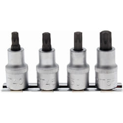 Bgs Technic - Embouts chrome vanadium torx carre 1/2